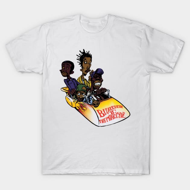 The-Pharcyde 3 T-Shirt by Lula Pencil Art